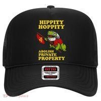 Hippity Hoppity Abolish Private Property Frog Meme Hat thumb 0