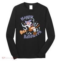 Happy Halloween Anime Witch Girl Long Sleeve Shirt thumb 0