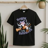 Happy Halloween Anime Witch Girl T-Shirt thumb 2