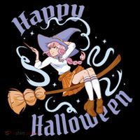 Happy Halloween Anime Witch Girl Coffee Mug thumb 5