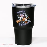 Happy Halloween Anime Witch Girl Tumbler thumb 0