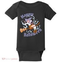 Happy Halloween Anime Witch Girl Baby Bodysuit thumb 0