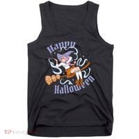 Happy Halloween Anime Witch Girl Tank Top thumb 0