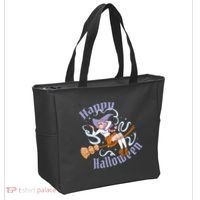 Happy Halloween Anime Witch Girl Tote Bag thumb 2