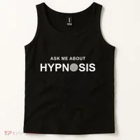 Hypnosis Hypnotist Ask Me About Hypnosis Hypnotic Apparel Tank Top thumb 2