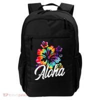 Hawaii Hawaiian Aloha Beaches Hibiscus Flowers Backpack thumb 0