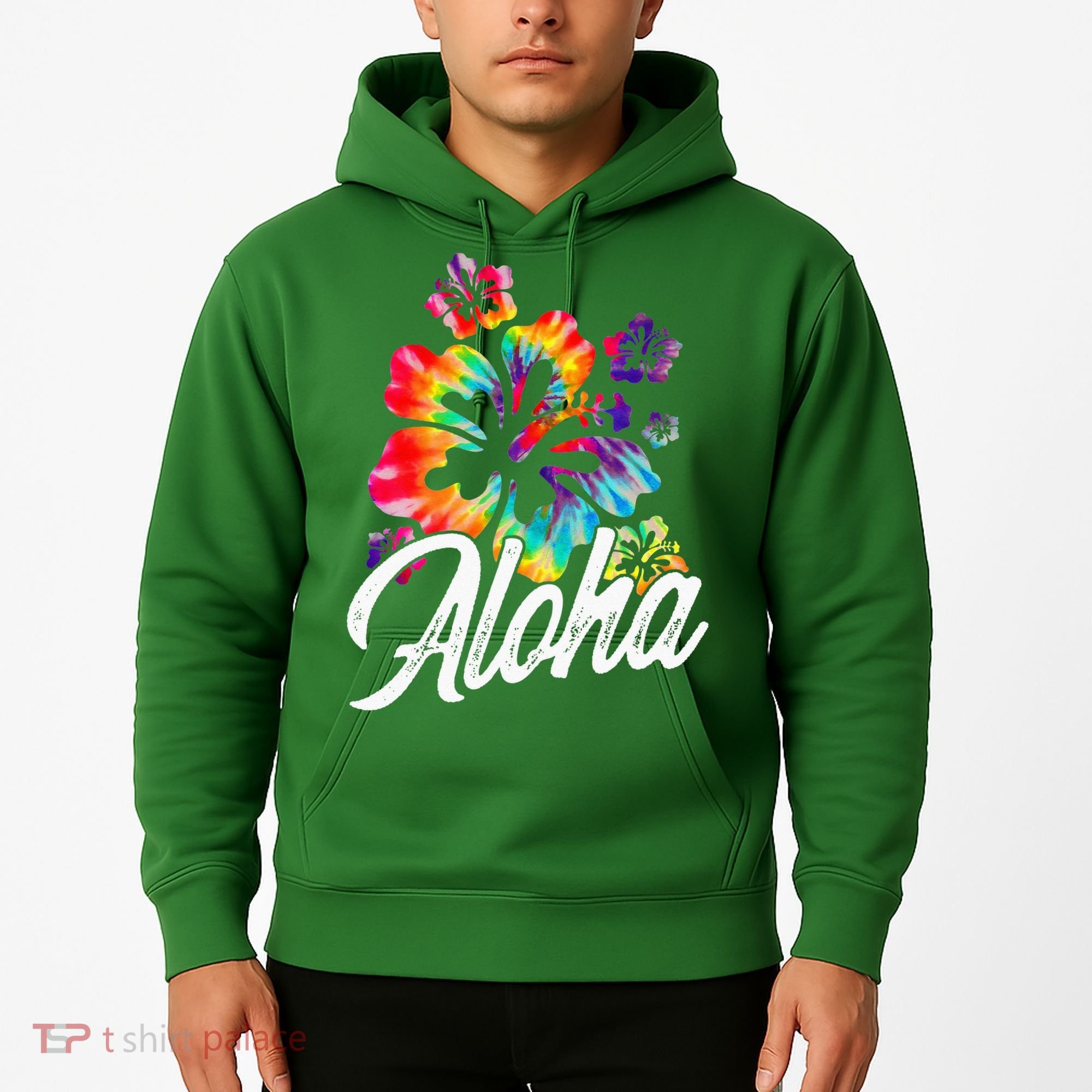 Hawaii Hawaiian Aloha Beaches Hibiscus Flowers Hoodie