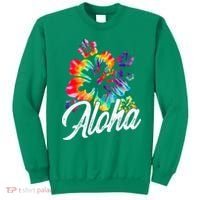 Hawaii Hawaiian Aloha Beaches Hibiscus Flowers Sweatshirt thumb 0