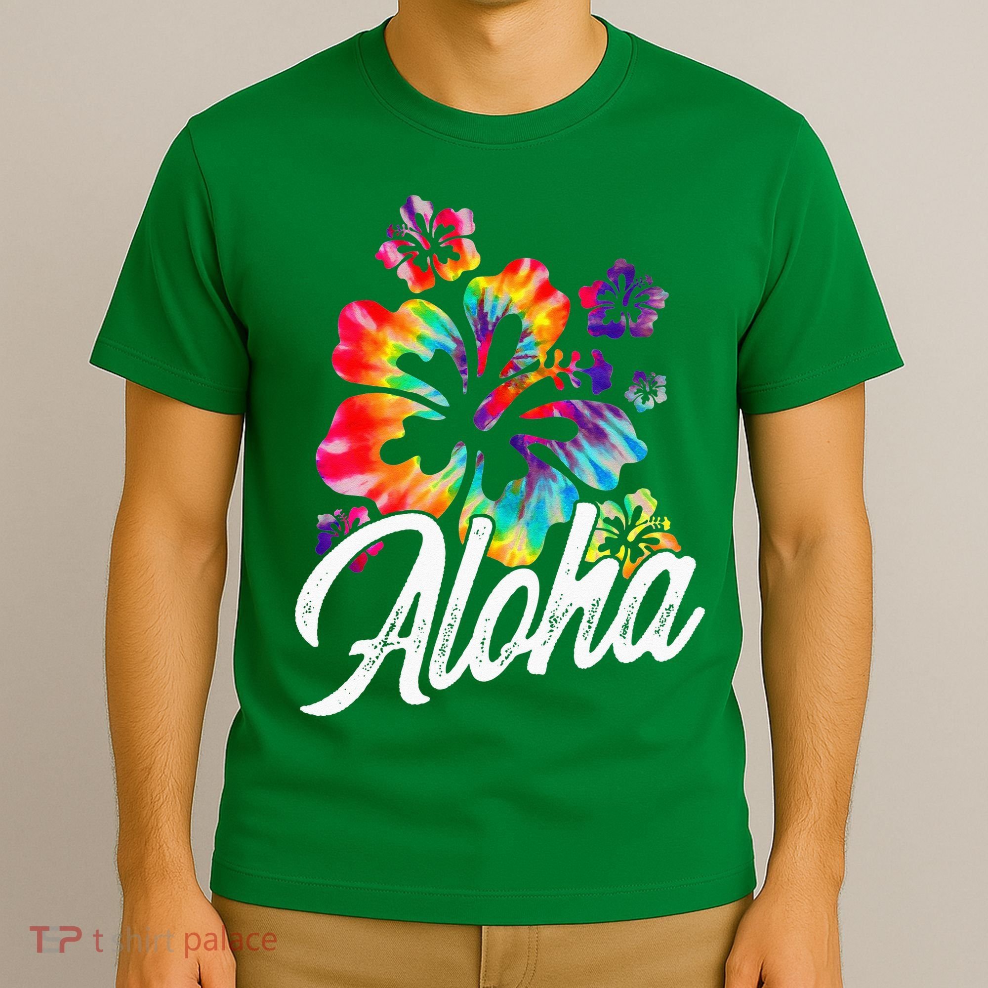 Hawaii Hawaiian Aloha Beaches Hibiscus Flowers T-Shirt