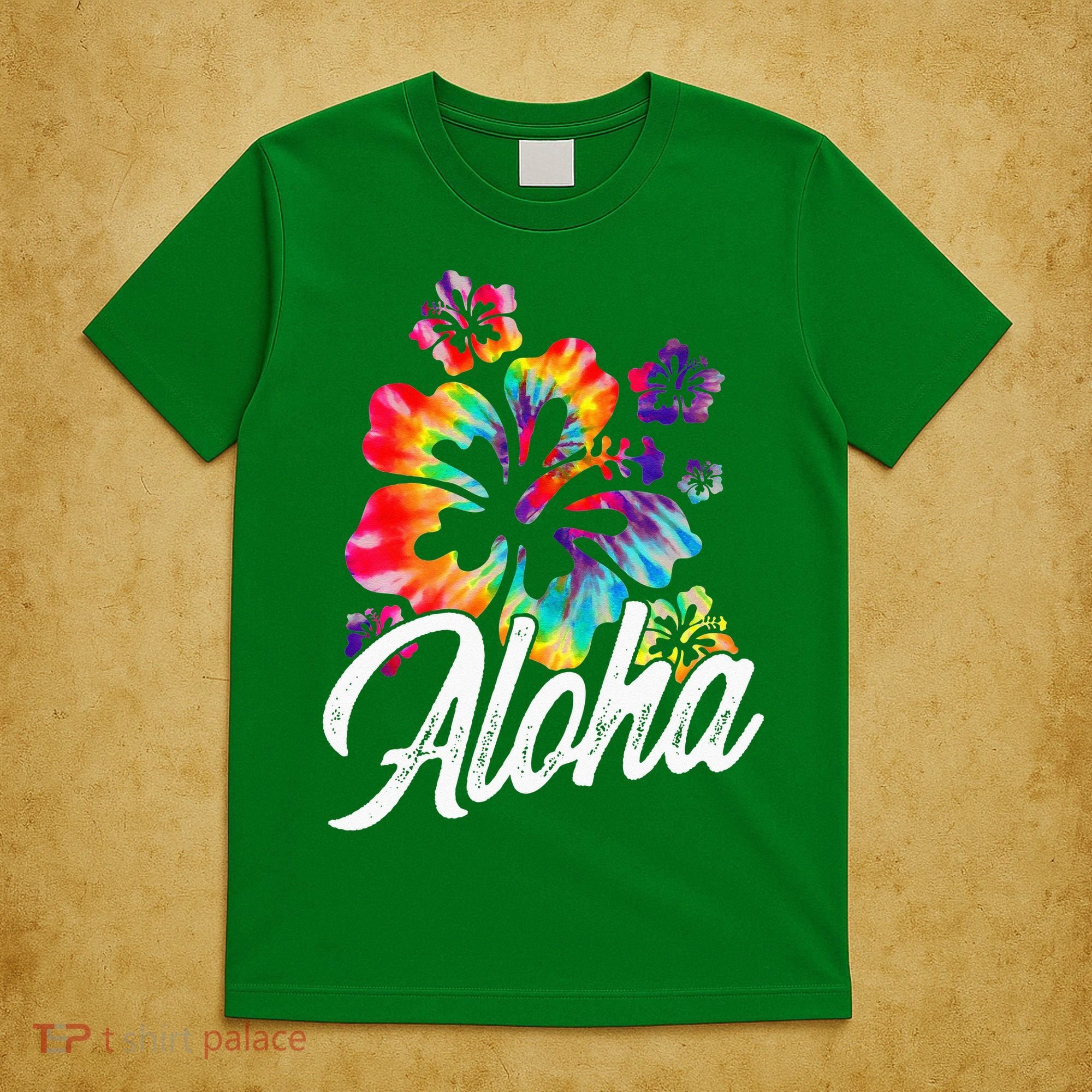 Hawaii Hawaiian Aloha Beaches Hibiscus Flowers T-Shirt