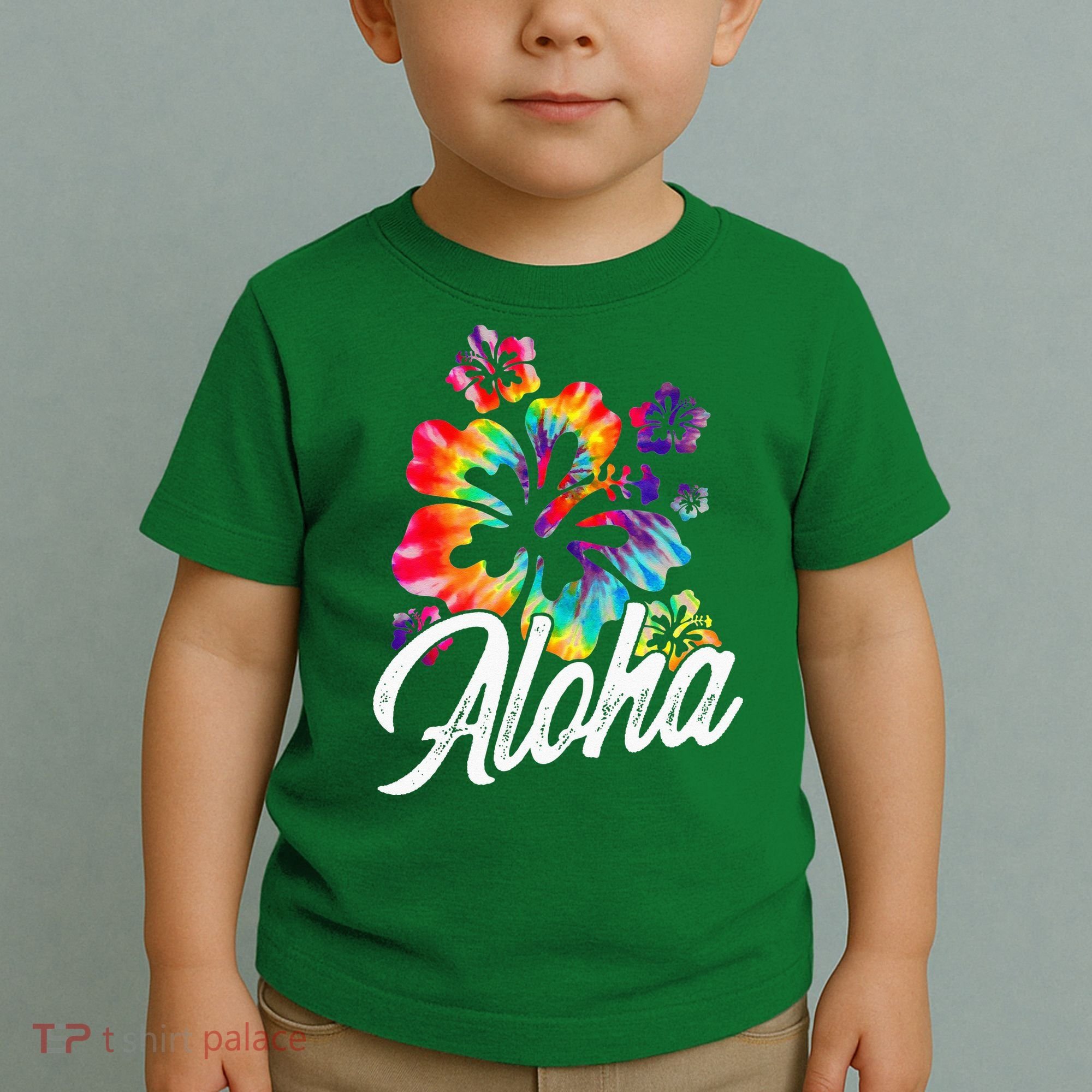 Hawaii Hawaiian Aloha Beaches Hibiscus Flowers Toddler T-Shirt