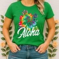 Hawaii Hawaiian Aloha Beaches Hibiscus Flowers Women's T-Shirt thumb 2