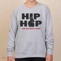 Hip Hop And You Don't Stop Funny Easter And Rap Women's Sweatshirt thumb 0