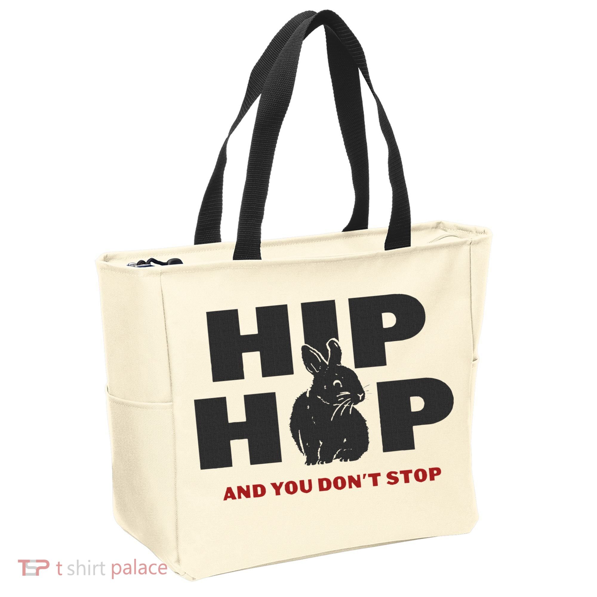 Hip Hop And You Don't Stop Funny Easter And Rap Tote Bag