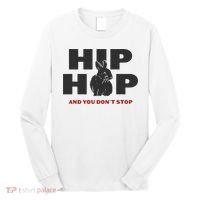 Hip Hop And You Don't Stop Funny Easter And Rap Long Sleeve Shirt thumb 0