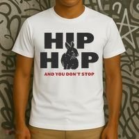 Hip Hop And You Don't Stop Funny Easter And Rap T-Shirt thumb 3