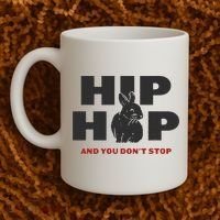 Hip Hop And You Don't Stop Funny Easter And Rap Coffee Mug thumb 2