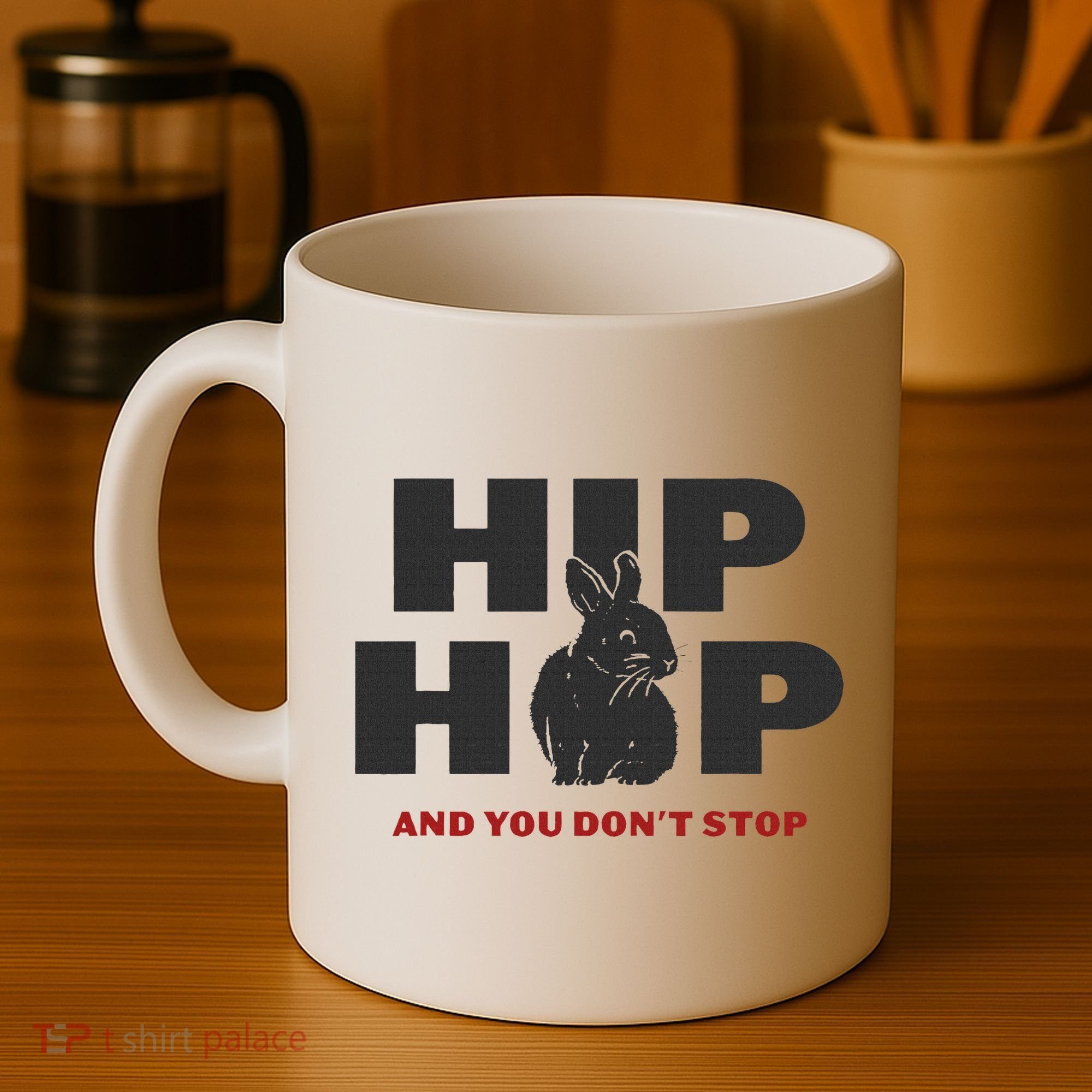 Hip Hop And You Don't Stop Funny Easter And Rap Coffee Mug