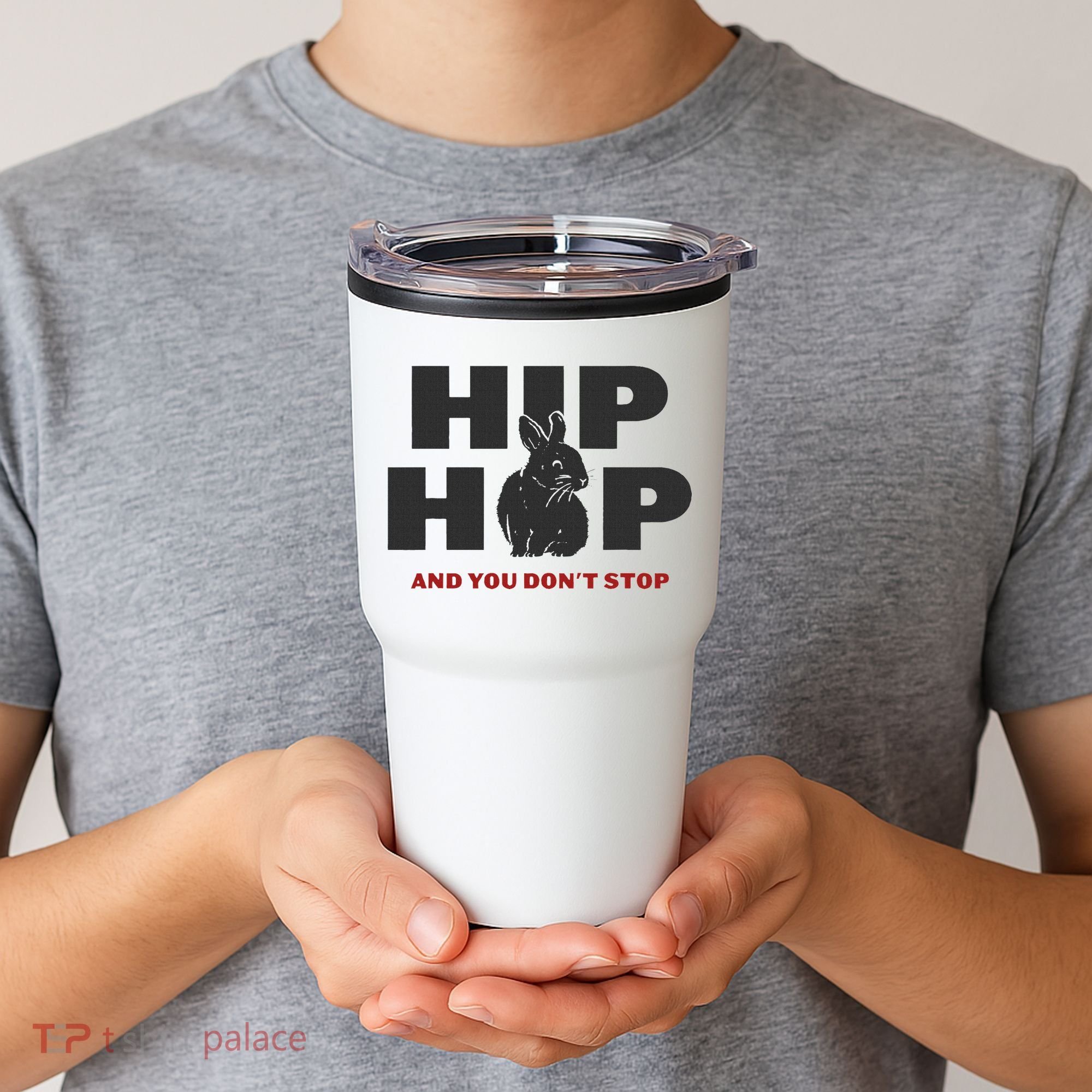 Hip Hop And You Don't Stop Funny Easter And Rap Tumbler