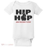 Hip Hop And You Don't Stop Funny Easter And Rap Baby Bodysuit thumb 0