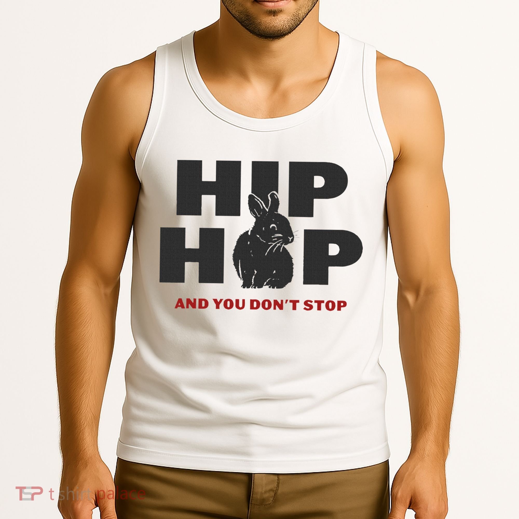 Hip Hop And You Don't Stop Funny Easter And Rap Tank Top