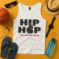 Hip Hop And You Don't Stop Funny Easter And Rap Tank Top thumb 4
