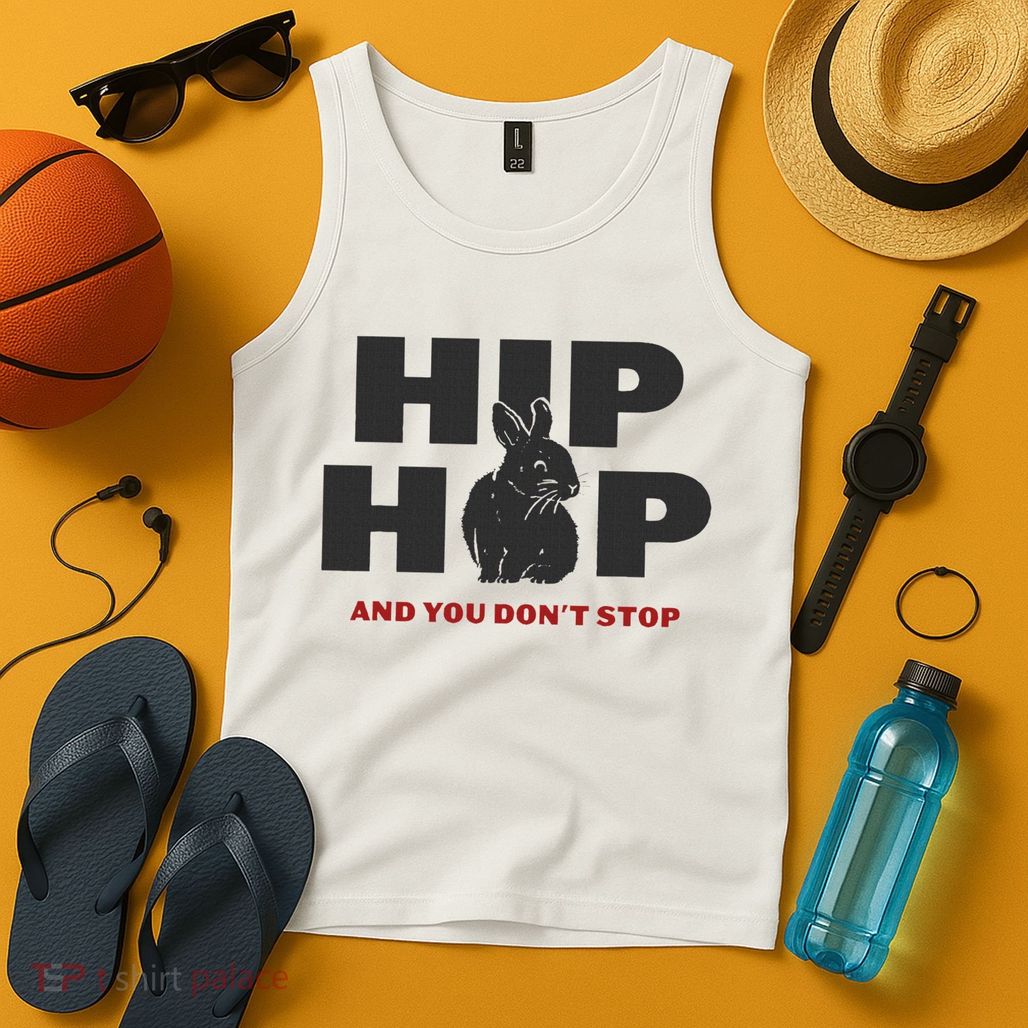Hip Hop And You Don't Stop Funny Easter And Rap Tank Top