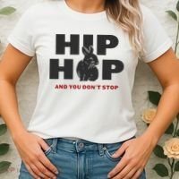 Hip Hop And You Don't Stop Funny Easter And Rap Women's T-Shirt thumb 2