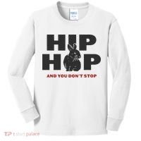 Hip Hop And You Don't Stop Funny Easter And Rap Kids Long Sleeve Shirt thumb 0