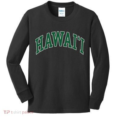 Hawaii Kids Long Sleeve Shirt