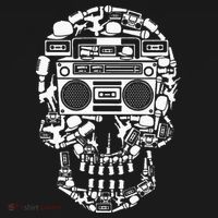 Hip Hop Boombox Hiphop Boombox Skull Visor thumb 3