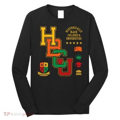 HBCU Historically Black Colleges Universities Grad Alumni Long Sleeve Shirt
