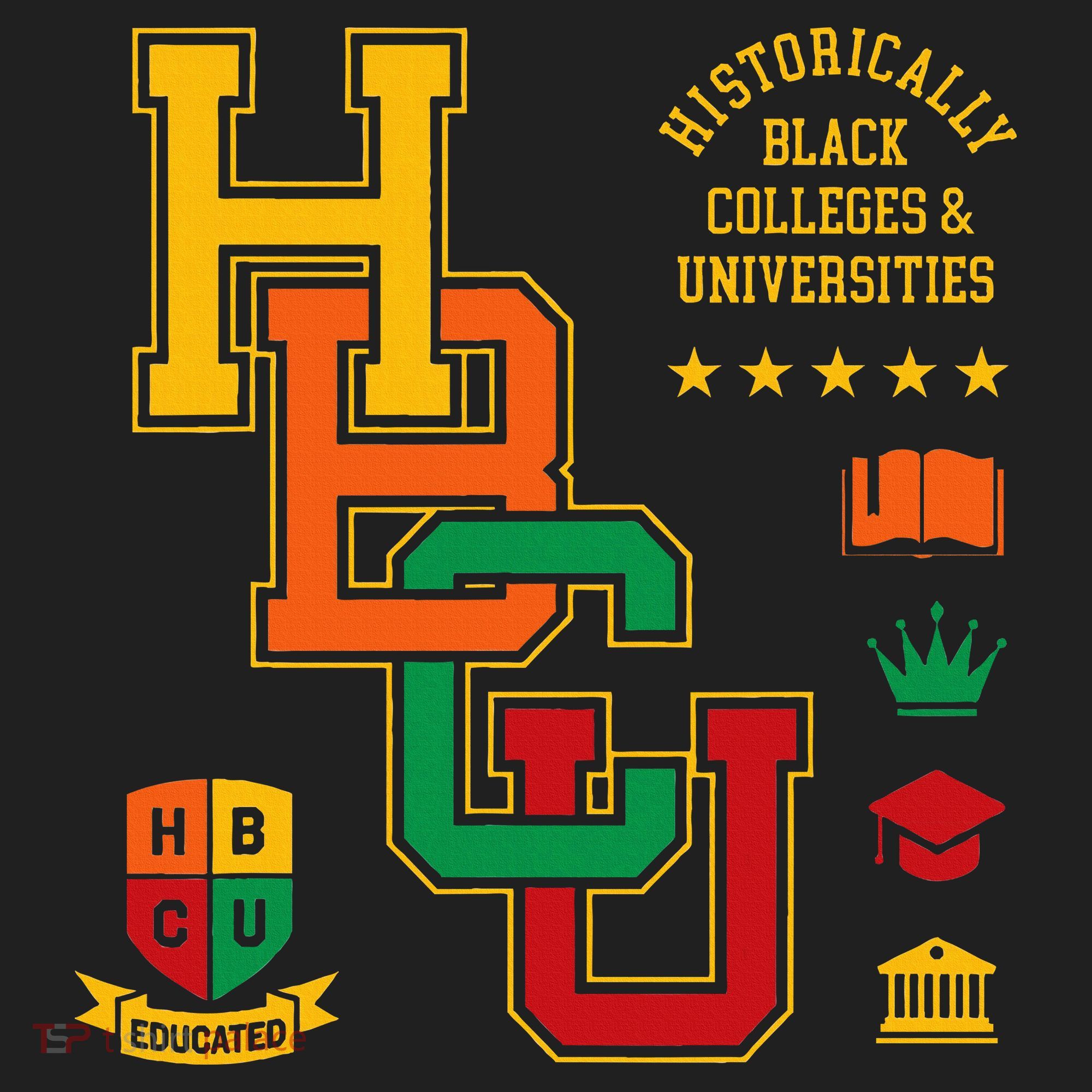 HBCU Historically Black Colleges Universities Grad Alumni Beanie
