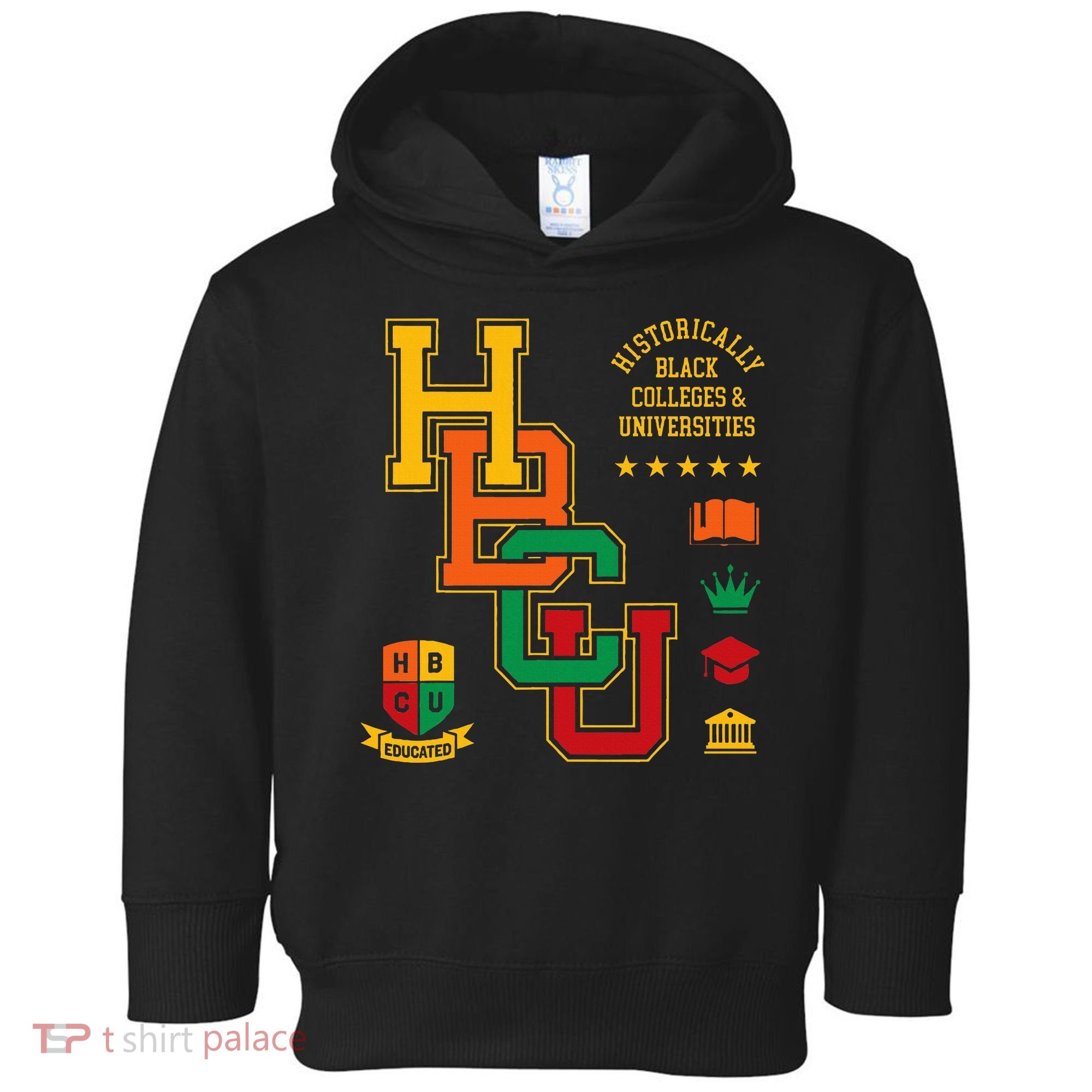 HBCU Historically Black Colleges Universities Grad Alumni Toddler Hoodie