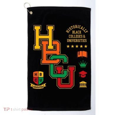 HBCU Historically Black Colleges Universities Grad Alumni Golf Towel