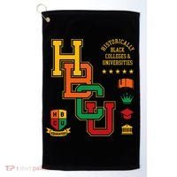 HBCU Historically Black Colleges Universities Grad Alumni Golf Towel thumb 0