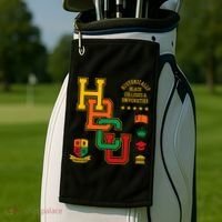 HBCU Historically Black Colleges Universities Grad Alumni Golf Towel thumb 2
