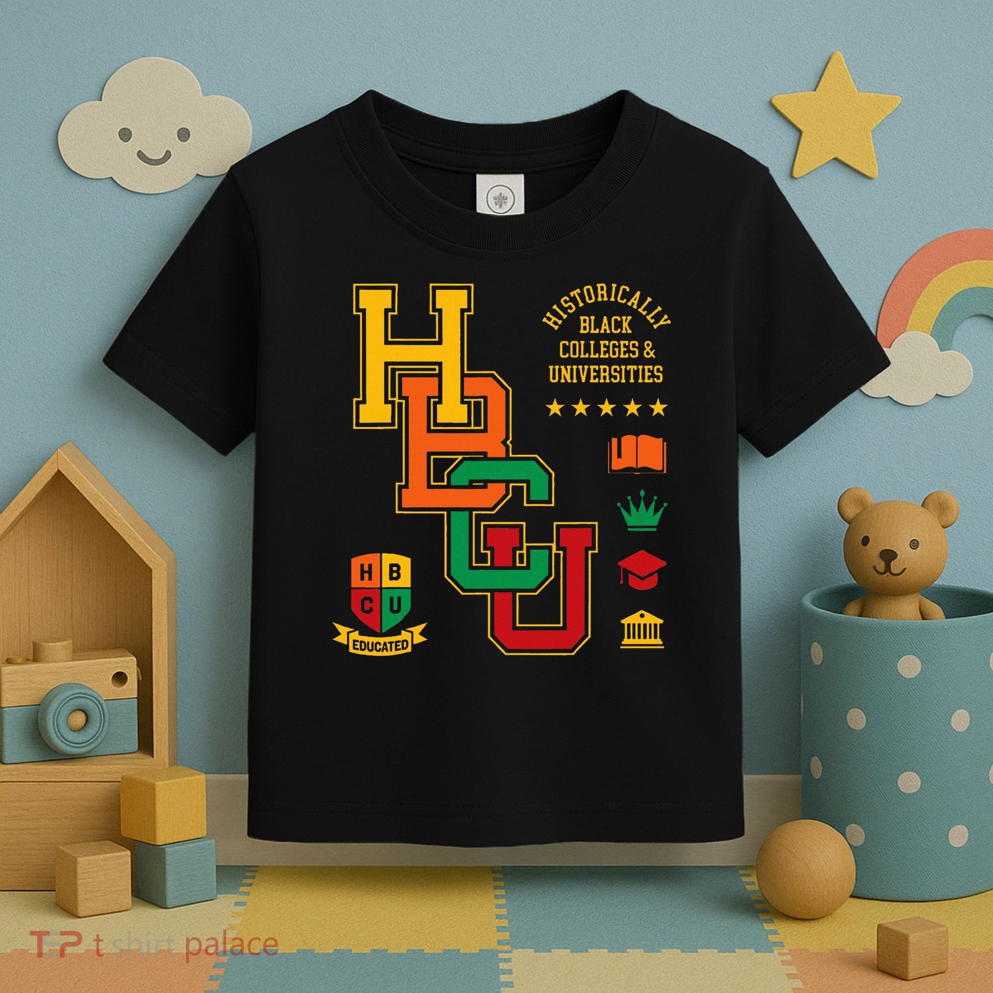 HBCU Historically Black Colleges Universities Grad Alumni Toddler T-Shirt