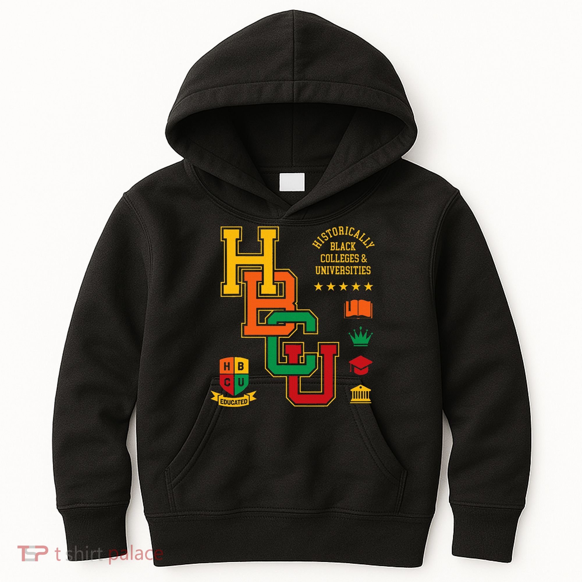 HBCU Historically Black Colleges Universities Grad Alumni Kids Hoodie