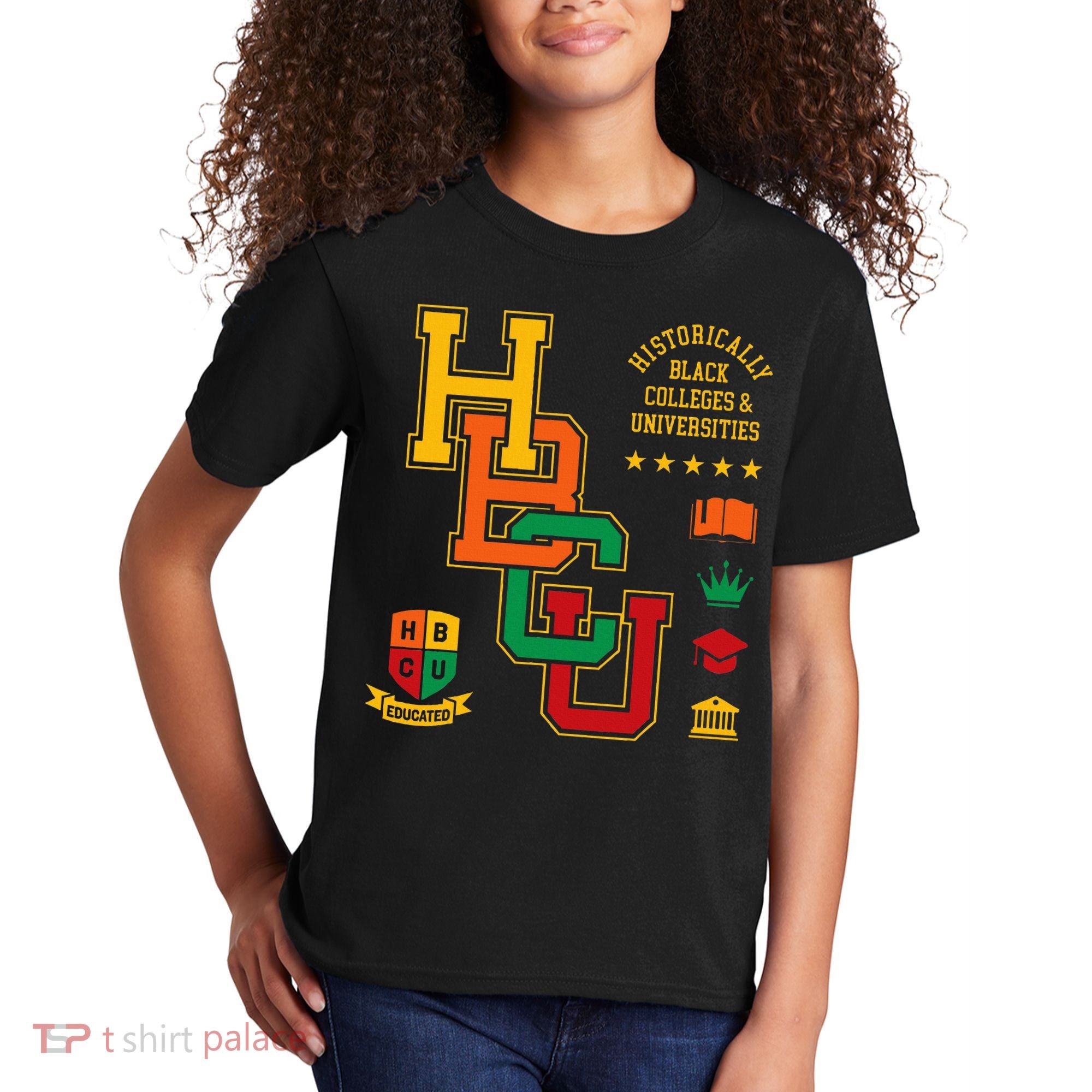 HBCU Historically Black Colleges Universities Grad Alumni Kids T-Shirt