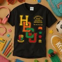 HBCU Historically Black Colleges Universities Grad Alumni Kids T-Shirt thumb 3