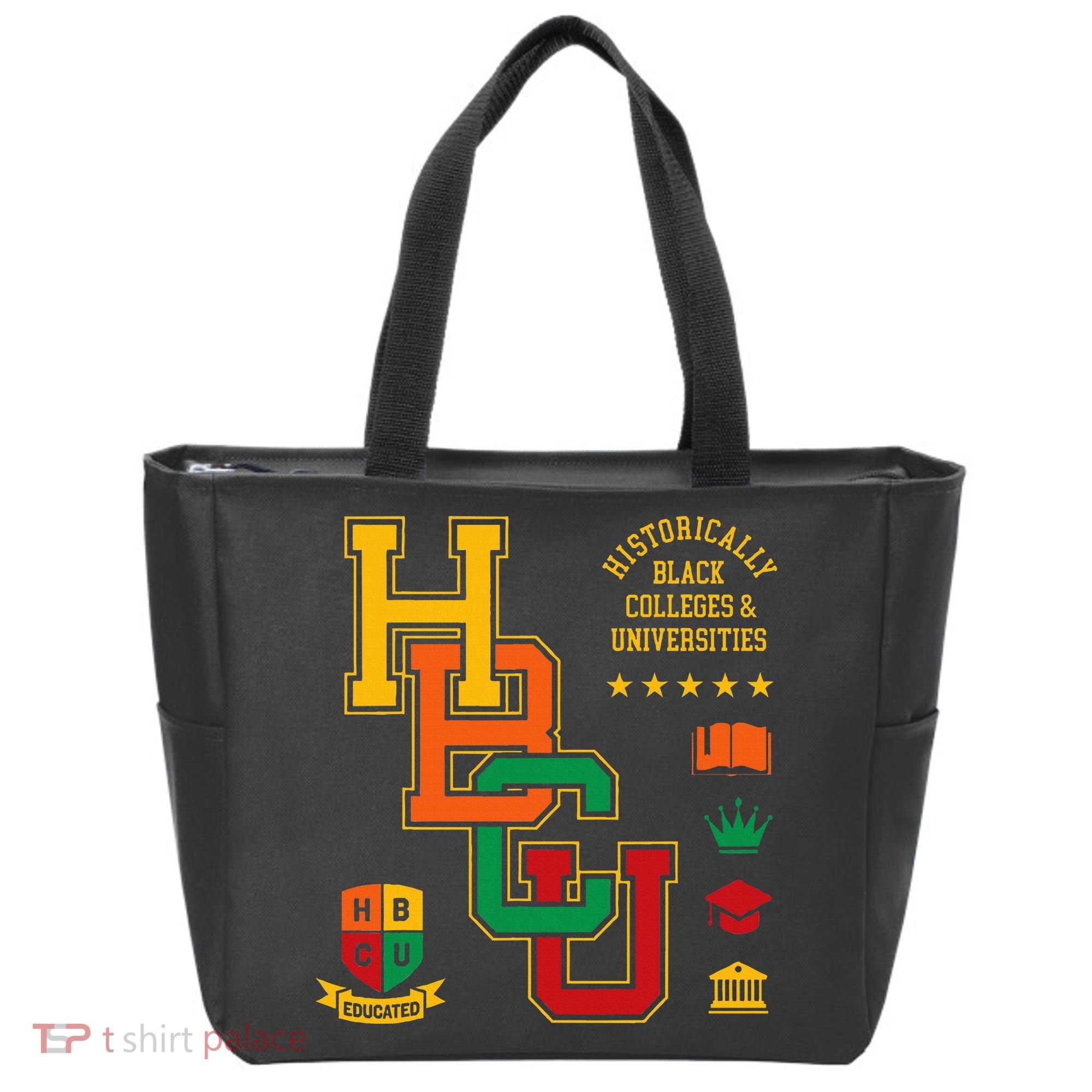 HBCU Historically Black Colleges Universities Grad Alumni Tote Bag