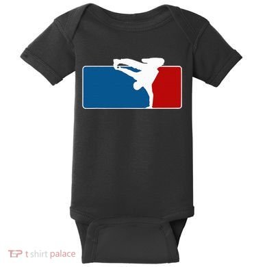 Hip Hop Bboy Breakdance Pose Street Dance Popping Baby Bodysuit