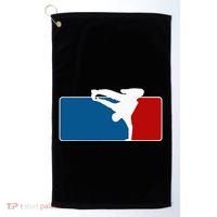 Hip Hop Bboy Breakdance Pose Street Dance Popping Golf Towel thumb 0