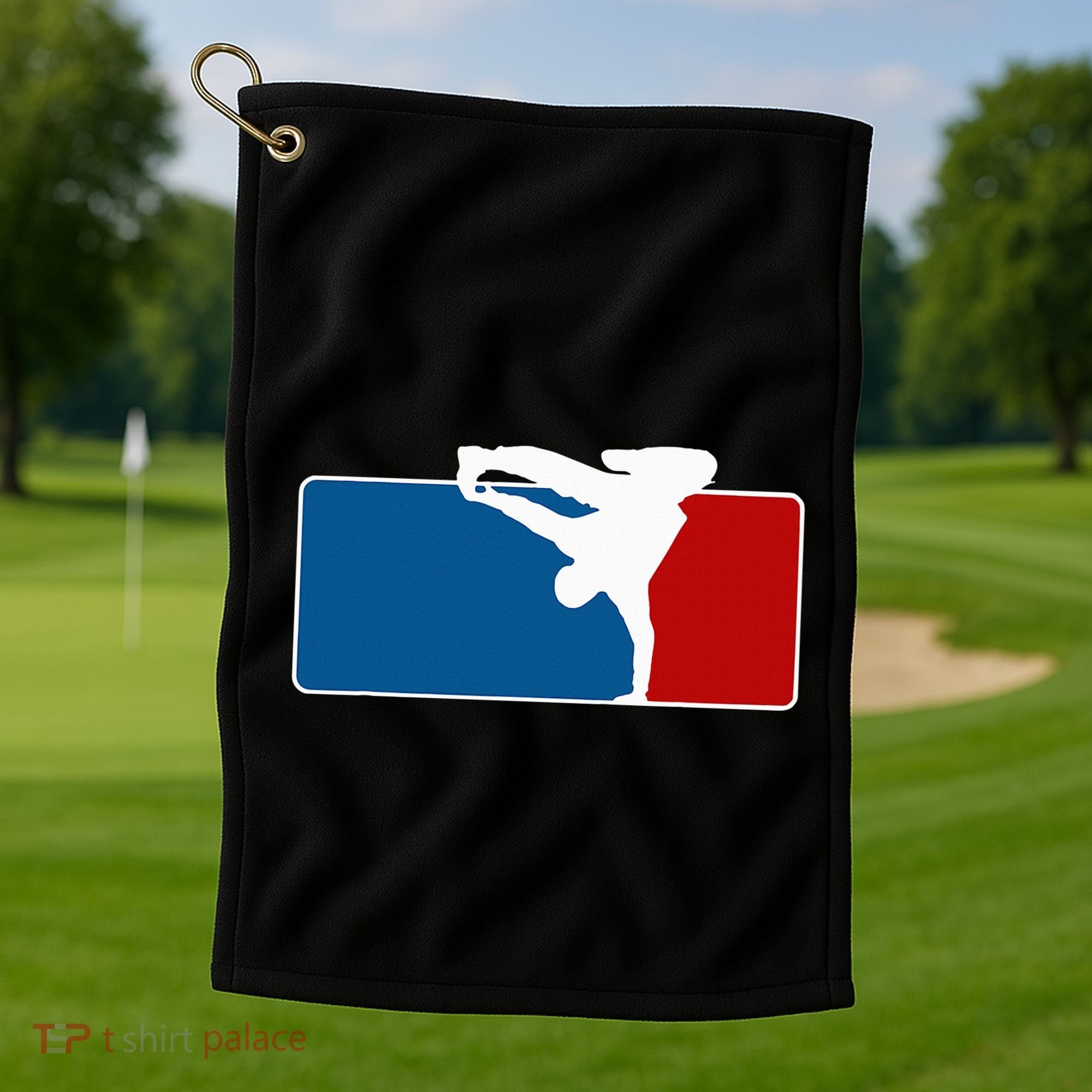 Hip Hop Bboy Breakdance Pose Street Dance Popping Golf Towel