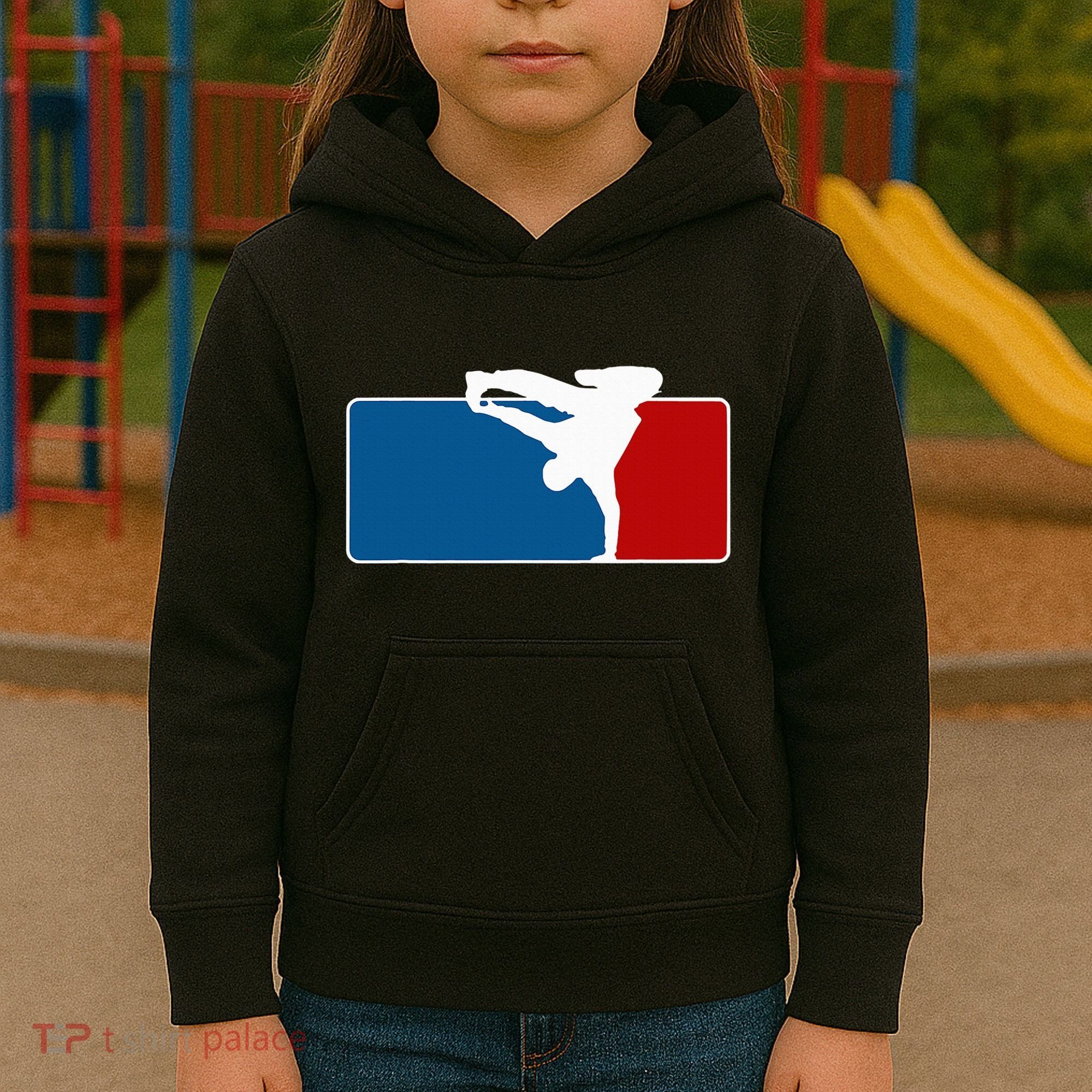 Hip Hop Bboy Breakdance Pose Street Dance Popping Kids Hoodie