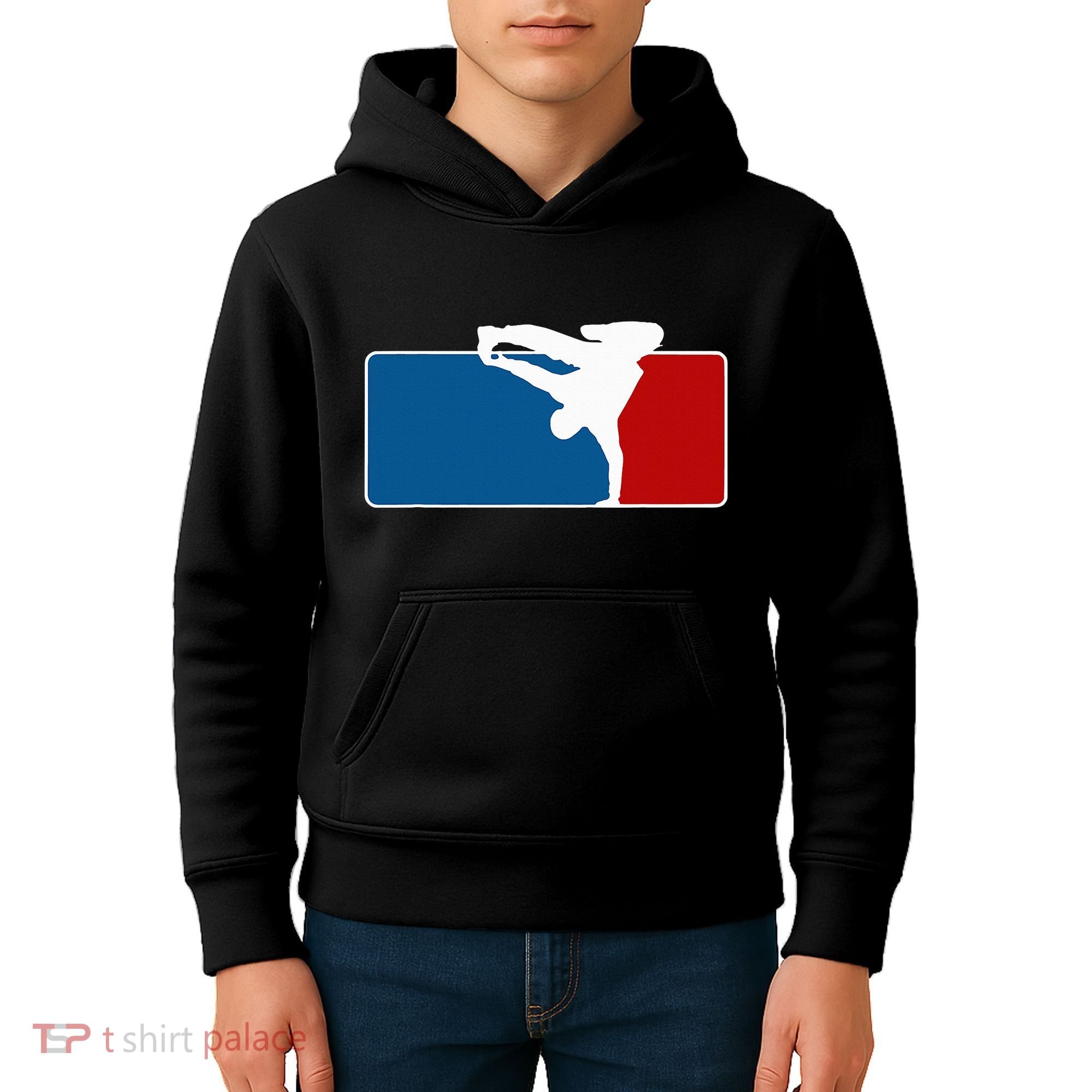 Hip Hop Bboy Breakdance Pose Street Dance Popping Kids Hoodie