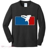 Hip Hop Bboy Breakdance Pose Street Dance Popping Kids Long Sleeve Shirt thumb 0