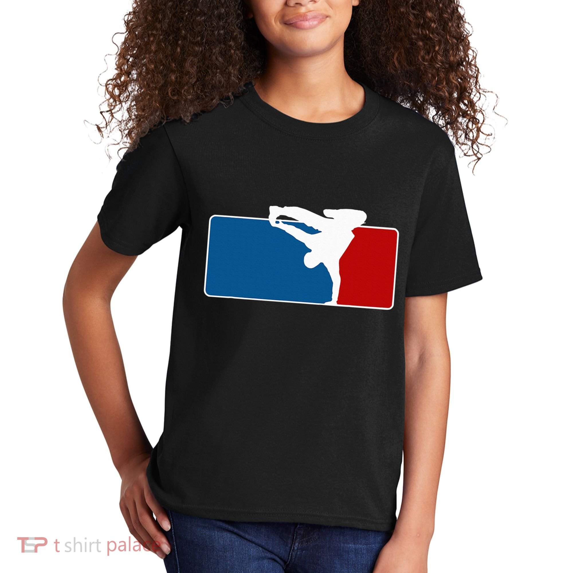 Hip Hop Bboy Breakdance Pose Street Dance Popping Kids T-Shirt
