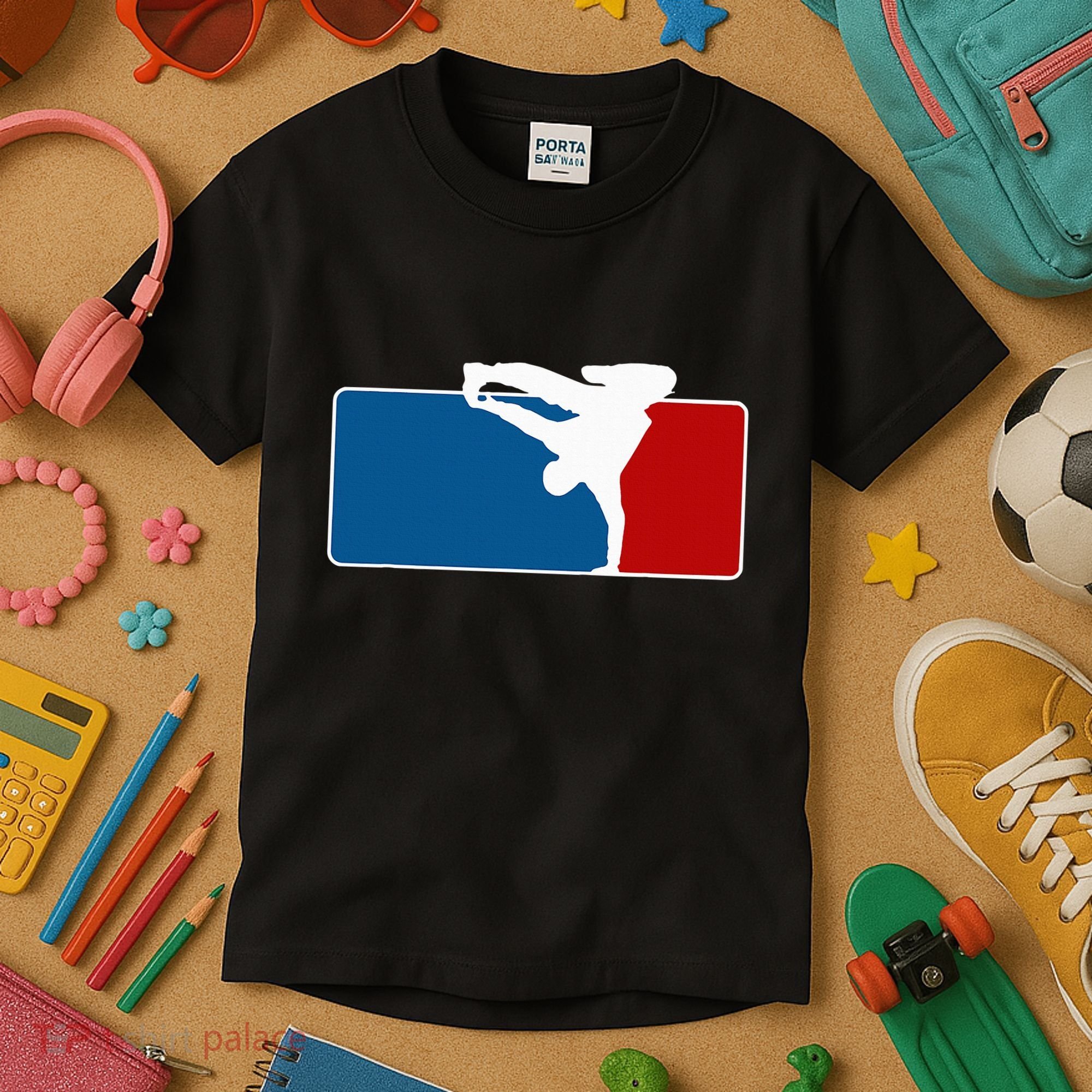 Hip Hop Bboy Breakdance Pose Street Dance Popping Kids T-Shirt
